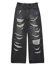 RIPPED DENIM PANTS