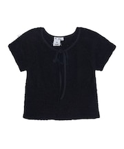 TELLY CLOTH TEARDROP S/S TOP