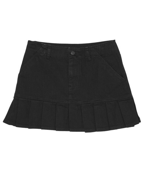 LOW RISE PLEATED MINI SKIRT｜エックスガールの通販｜&mall