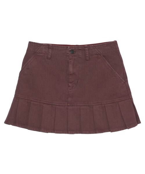 LOW RISE PLEATED MINI SKIRT｜エックスガールの通販｜&mall