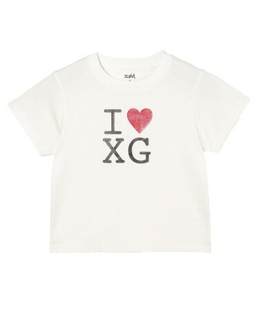 I LOVE XG LOGO S/S BABY TEE