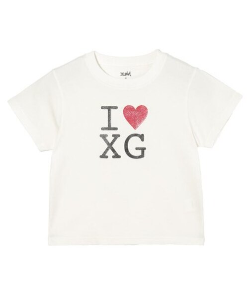 I LOVE XG LOGO S/S BABY TEE