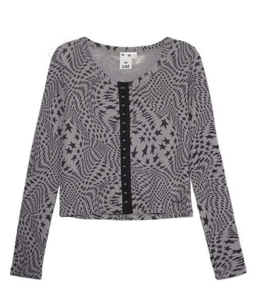 DISTORTED STARS COMAPCT CARDIGAN