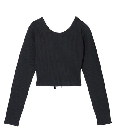 2WAY LACE UP TOP