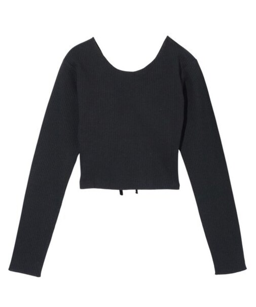 2WAY LACE UP TOP