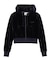 VELOUR ZIP UP HOODIE