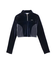 VELOUR HALF ZIP TOP