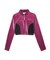 VELOUR HALF ZIP TOP