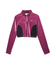 VELOUR HALF ZIP TOP