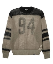 NUMBERING KNIT TOP