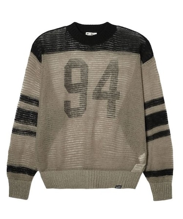NUMBERING KNIT TOP