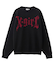 GOTHIC LOGO JACQUARD KNIT TOP