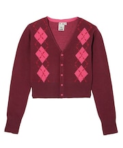 ARGYLE CARDIGAN