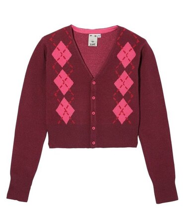 ARGYLE CARDIGAN