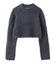 HIGH NECK COMPACT KNIT TOP