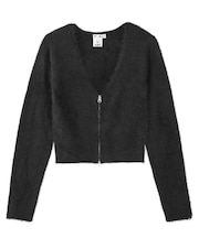 SHAGGY KNIT CARDIGAN