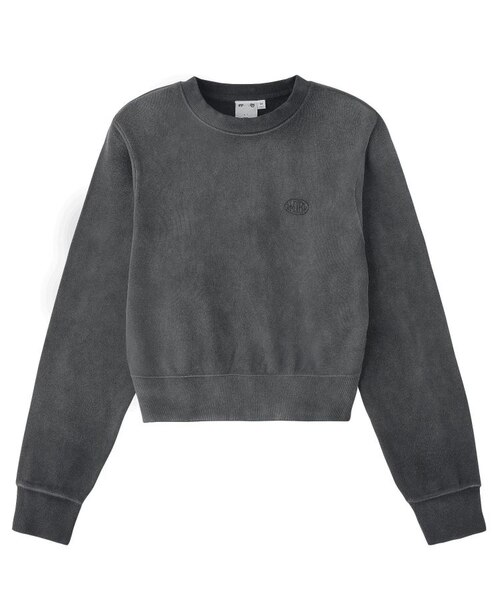 OVAL LOGO FADED SWEAT TOP｜エックスガールの通販｜&mall