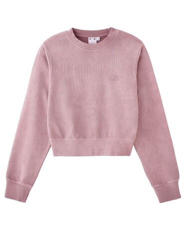 OVAL LOGO FADED SWEAT TOP