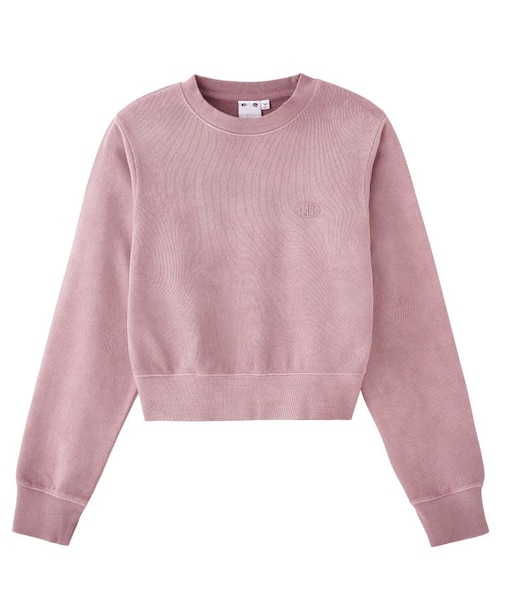 OVAL LOGO FADED SWEAT TOP