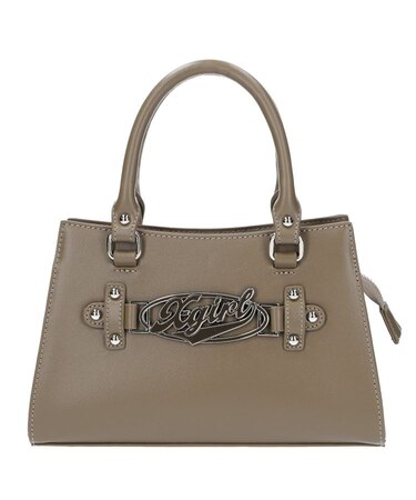 OVAL LOGO BUCKLE 2WAY SHOULDER BAG
