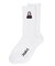 FACE EMBROIDERY RIB SOCKS