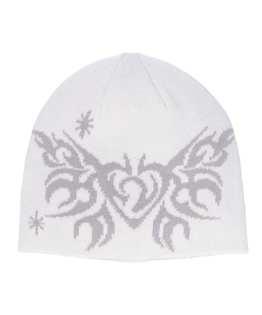 TRIBAL BUTTERFLY JACQUARD BEANIE