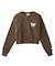 BUTTERFLY RAGLAN COMPACT SWEAT TOP