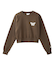 BUTTERFLY RAGLAN COMPACT SWEAT TOP