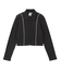 ONE POINT BUTTERFLY ZIP UP TOP