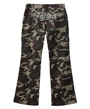 LOW RISE HIP LOGO PANTS