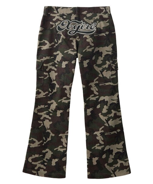 LOW RISE HIP LOGO PANTS