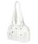 DOUBLE POCKET FAUX LEATHER HAND BAG