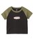 OVAL LOGO EMBROIDERY RAGLAN S/S BABY TEE