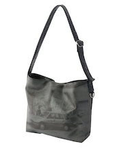 PHOTOGRAPHY FAUX LEATHER SHOULDER BAG