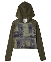 PHOTOGRAPHY COMPACT MESH HOODIE
