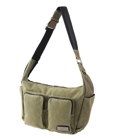 DOUBLE POCKET MESSENGER BAG