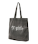 RHINESTONE STARDUST LOGO TOTE BAG