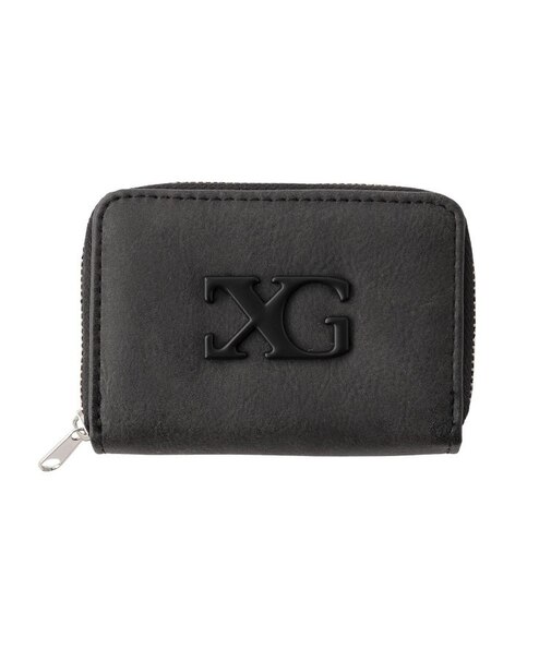 LOGO MARK FAUX LEATHER COIN AND CARD CASE
