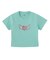 HEART WING SHINY LOGO S/S CROPPED TEE