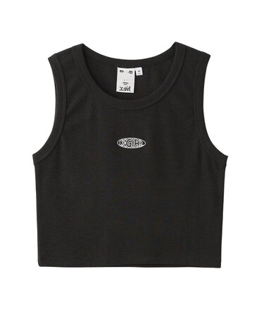 OUTLINE OVAL LOGO TANK TOP