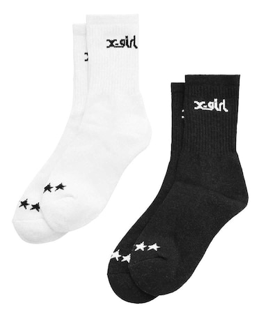 LOGO 2P MIDDLE SOCKS
