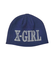 RHINESTONE ROMAN TYPE LOGO BEANIE