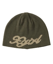SCRIPT LOGO JACQUARD BEANIE
