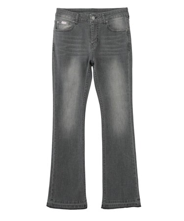 BUTTERFLY POCKET SKINNY DENIM PANTS