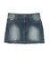 BUTTERFLY POCKET DENIM MINI SKIRT