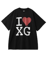 STENCIL I LOVE XG LOGO S/S BIG TEE DRESS