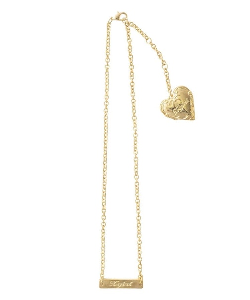 2WAY PLATE AND HEART NECKLACE