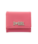 RHINESTONE LABEL MINI WALLET