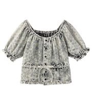 FADED LACE BLOUSE