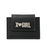 RHINESTONE LABEL CARD CASE